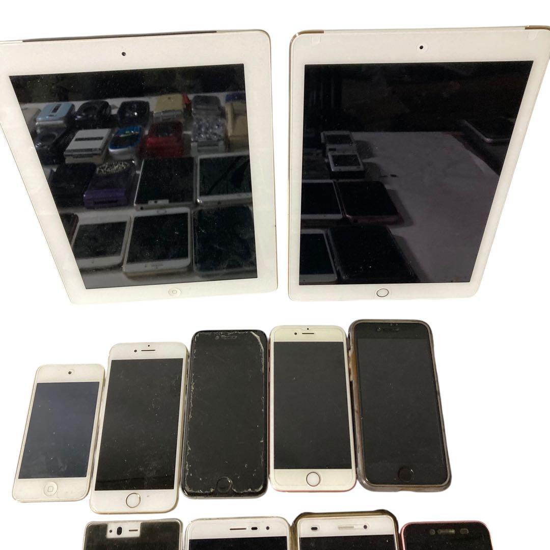 A*P様 【メ0109-19】ガラケースマホタブレット ジャンク品 42台まとめ