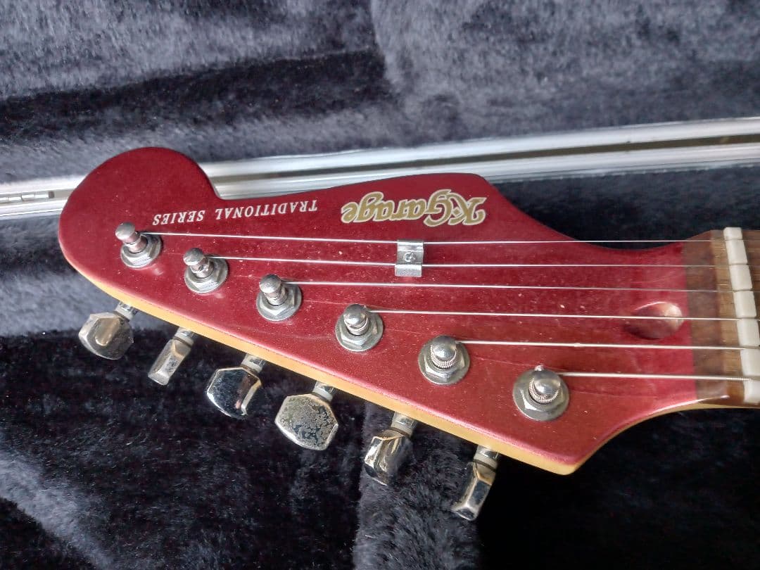 午前10時まで9,000円！ KGARAGE　ストラトタイプ　 レリ加工