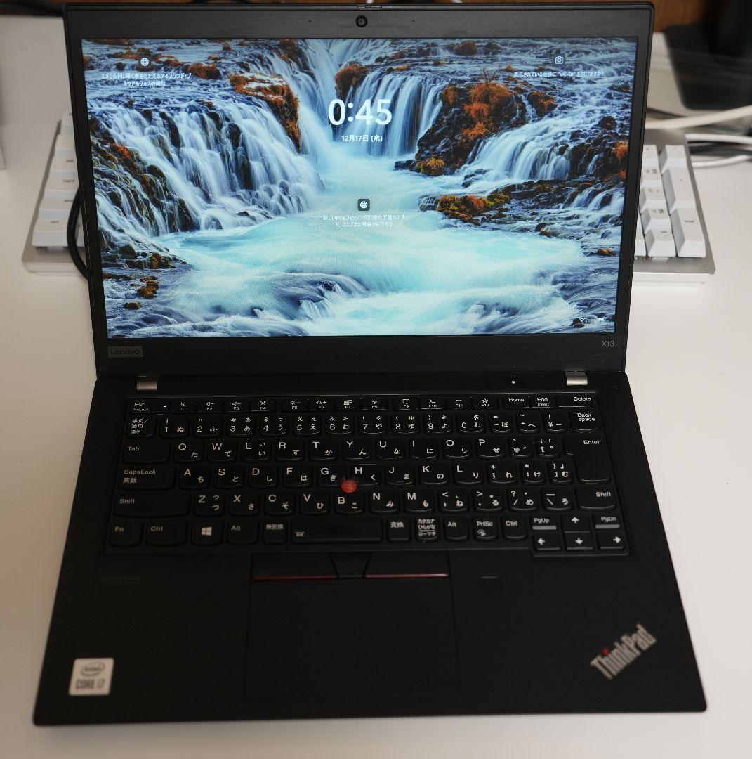 ThinkPad X13 gen1 10世代i7 16Gメモリ256G SSD