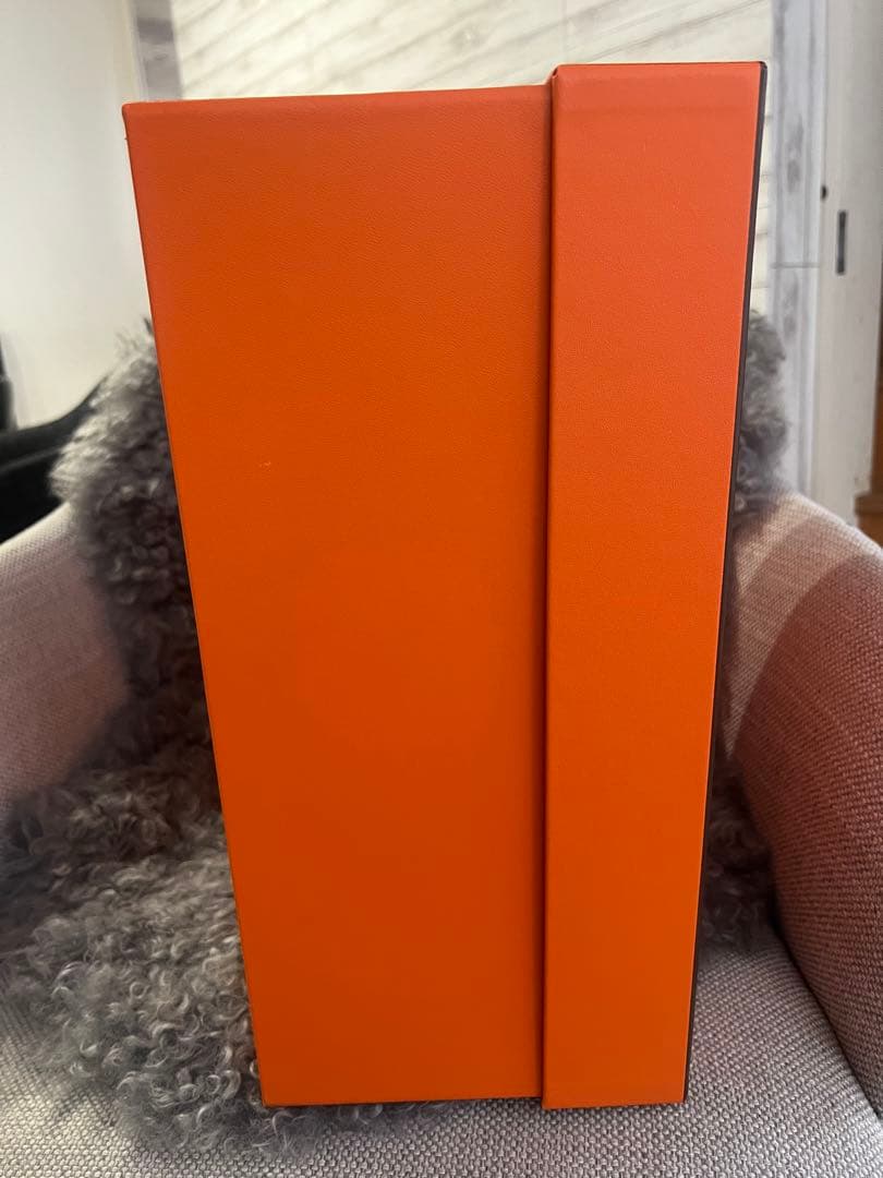 HERMES オレンジ ギフト箱　保存袋　リボン　ボリード31