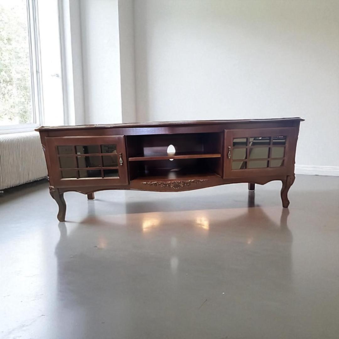 ガント　 リビングボード　 猫脚　　テレビ台　ボード 　ラック　幅　139cm