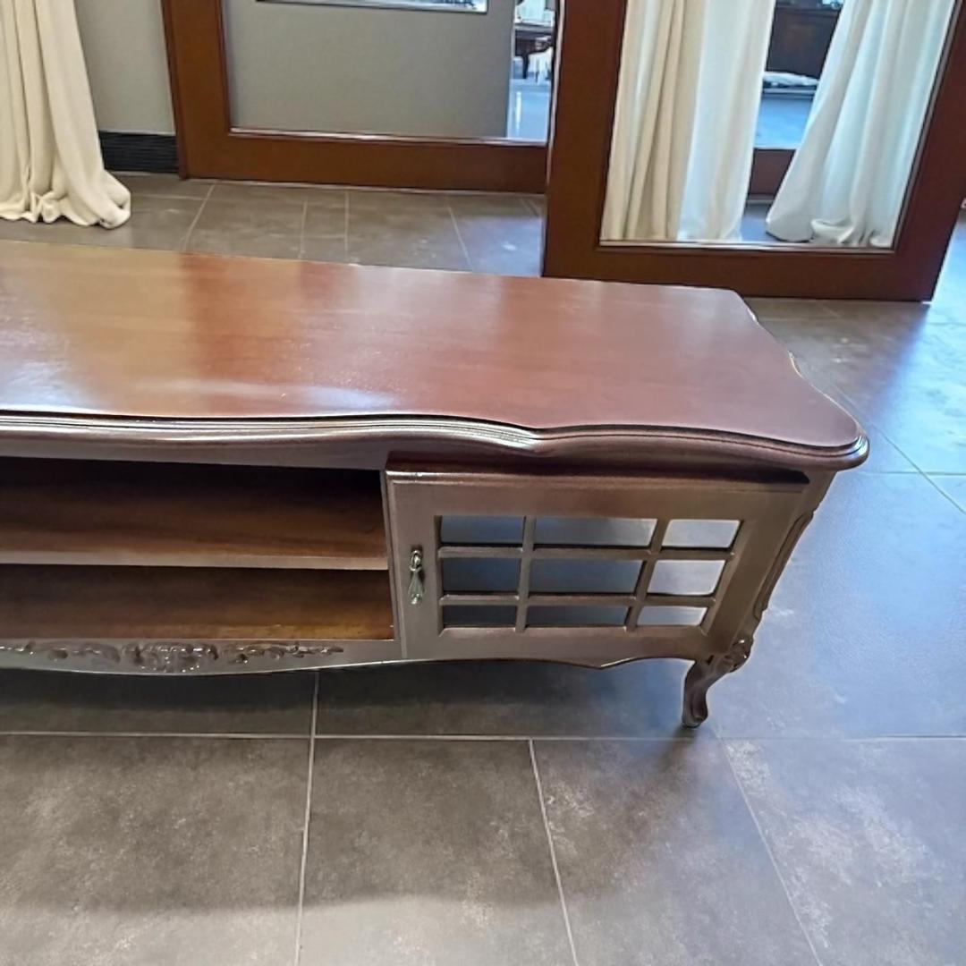 ガント　 リビングボード　 猫脚　　テレビ台　ボード 　ラック　幅　139cm