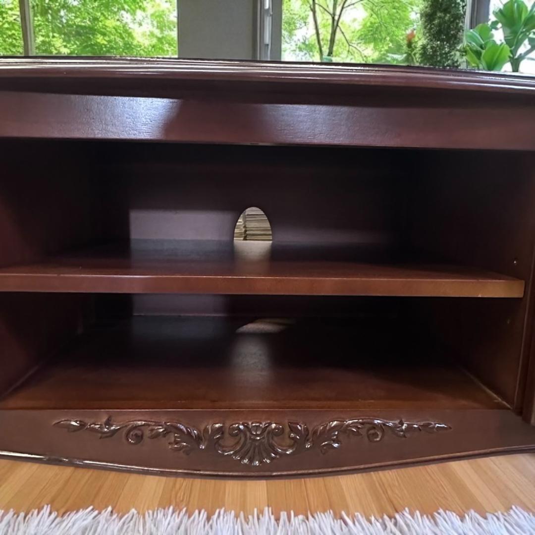 ガント　 リビングボード　 猫脚　　テレビ台　ボード 　ラック　幅　139cm