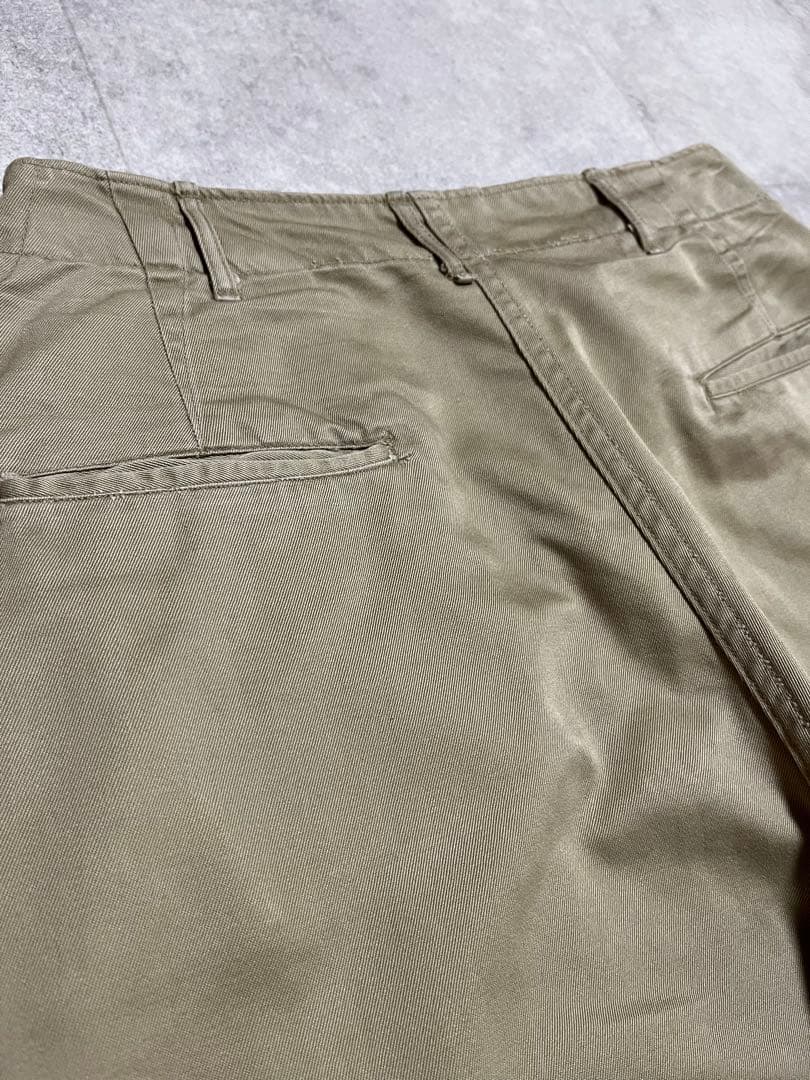 40s 米軍 ビンテージ US ARMY M45 チノ カーキ チノパン