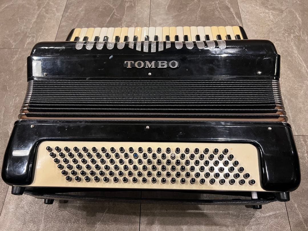 TOMBO アコーディオン 41鍵120B 黒