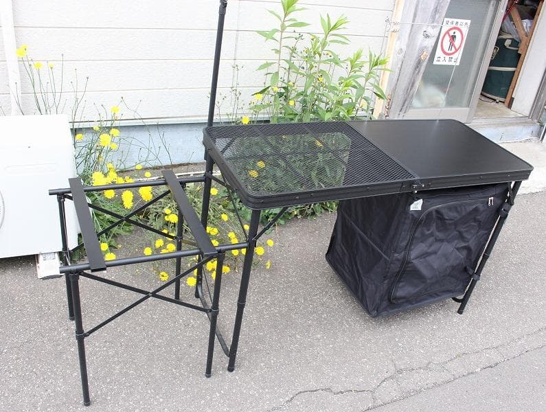 DOD クッキングキング TB5-723-BK オールインワンキッチンテーブル