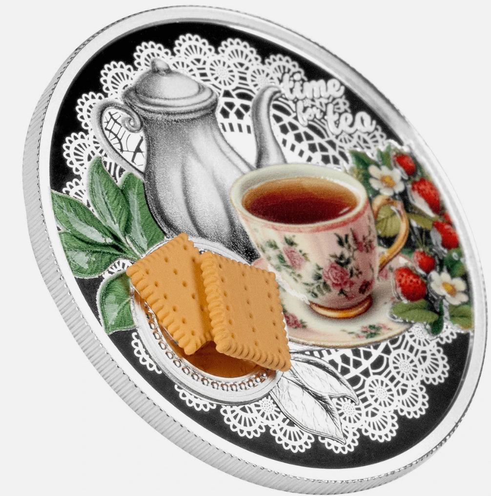 2025年ニウエ　ティータイム銀貨　限定777枚
