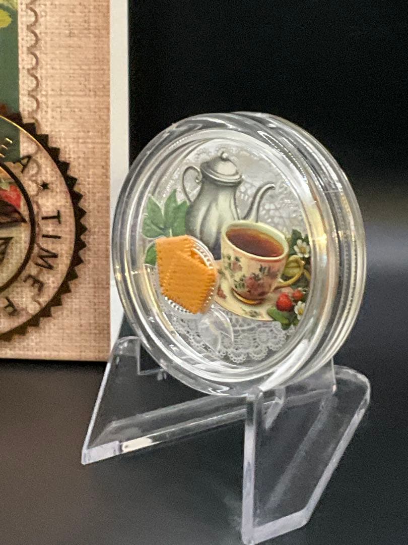 2025年ニウエ　ティータイム銀貨　限定777枚