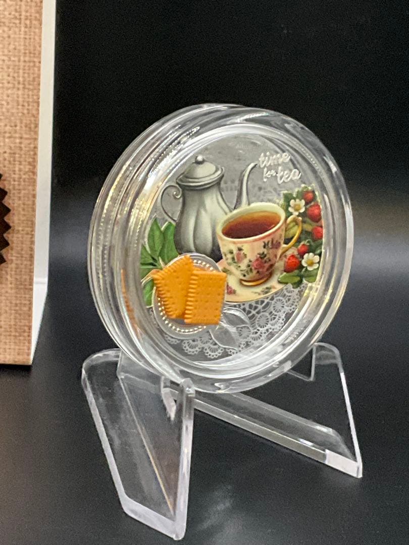 2025年ニウエ　ティータイム銀貨　限定777枚