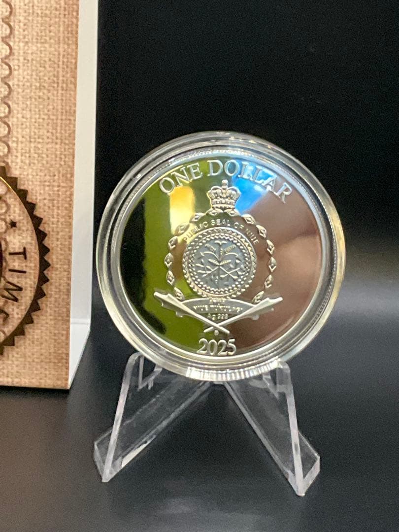 2025年ニウエ　ティータイム銀貨　限定777枚