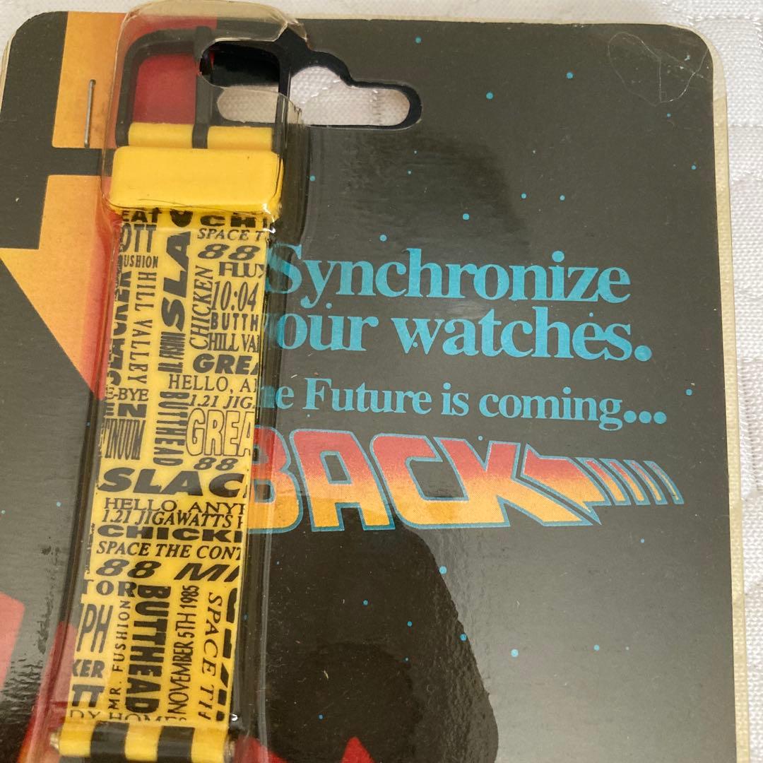 未使用品　バック・トゥ・ザ・フューチャー デジタルウォッチ