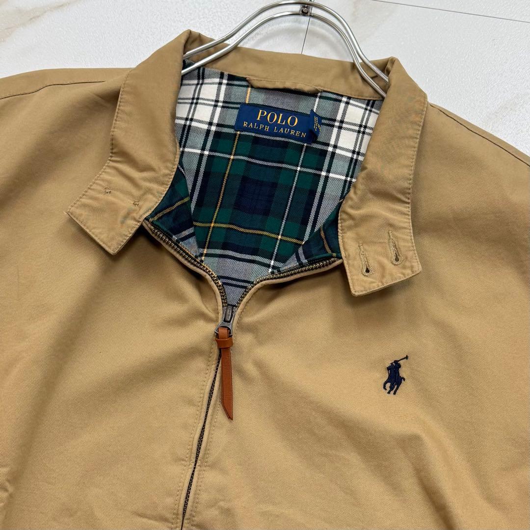 美品✨ ポロラルフローレン スイングトップ G-9 ベージュ XL