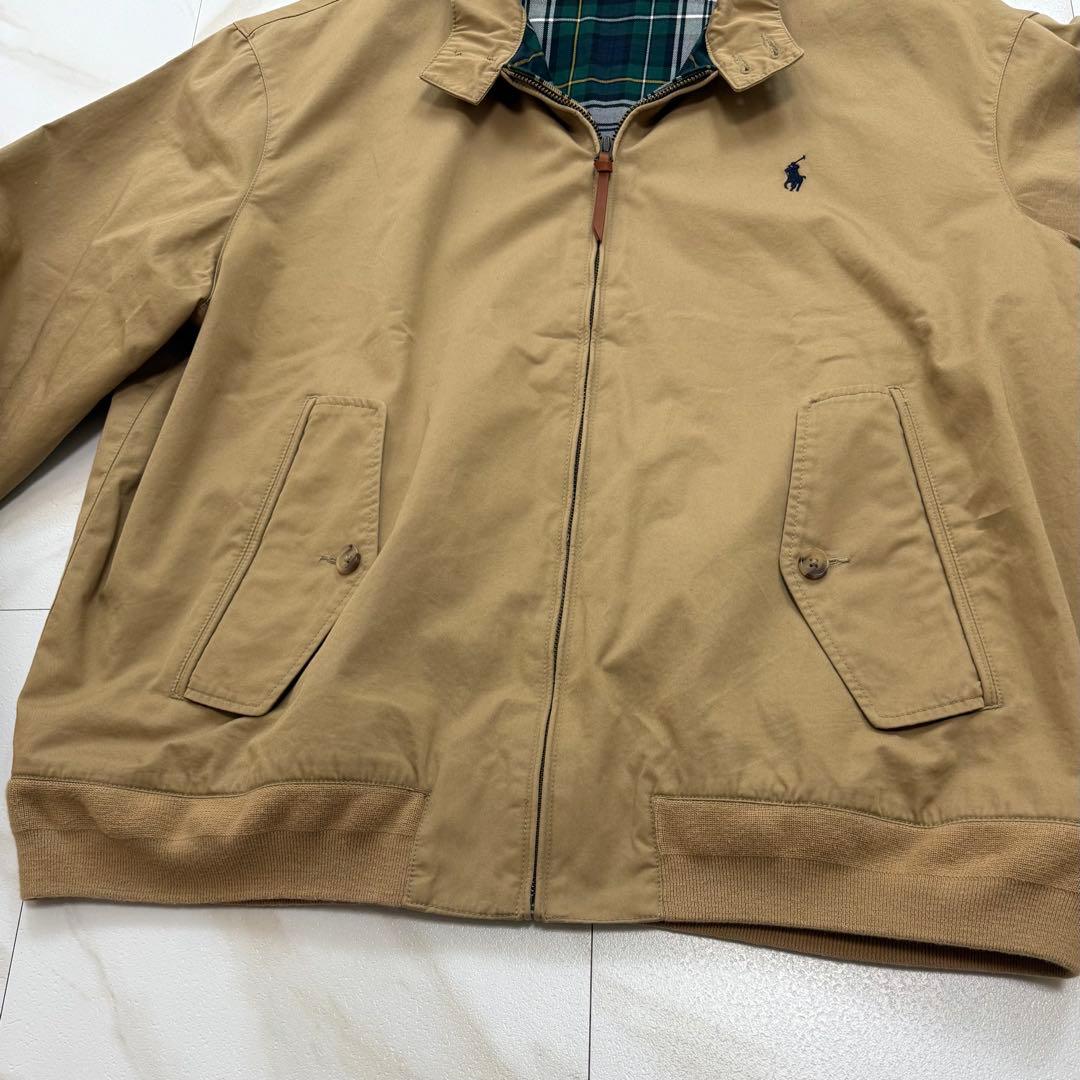 美品✨ ポロラルフローレン スイングトップ G-9 ベージュ XL