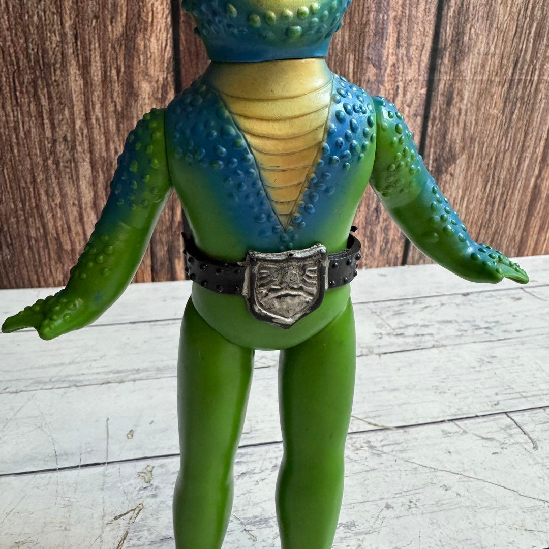 死神カメレオン ソフビ 仮面ライダー怪人 当時物 旧バンダイ 死神 怪人