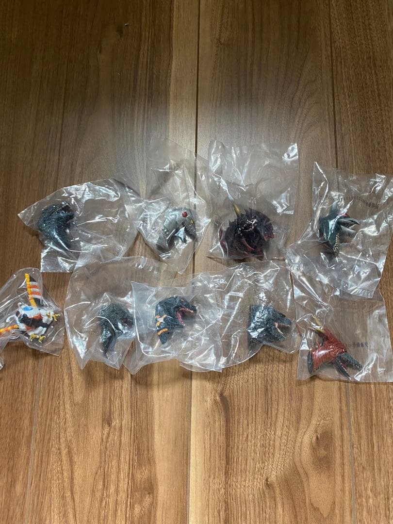 モンスター ヘッド マグネット 9体セット　ゴジラ一番くじ