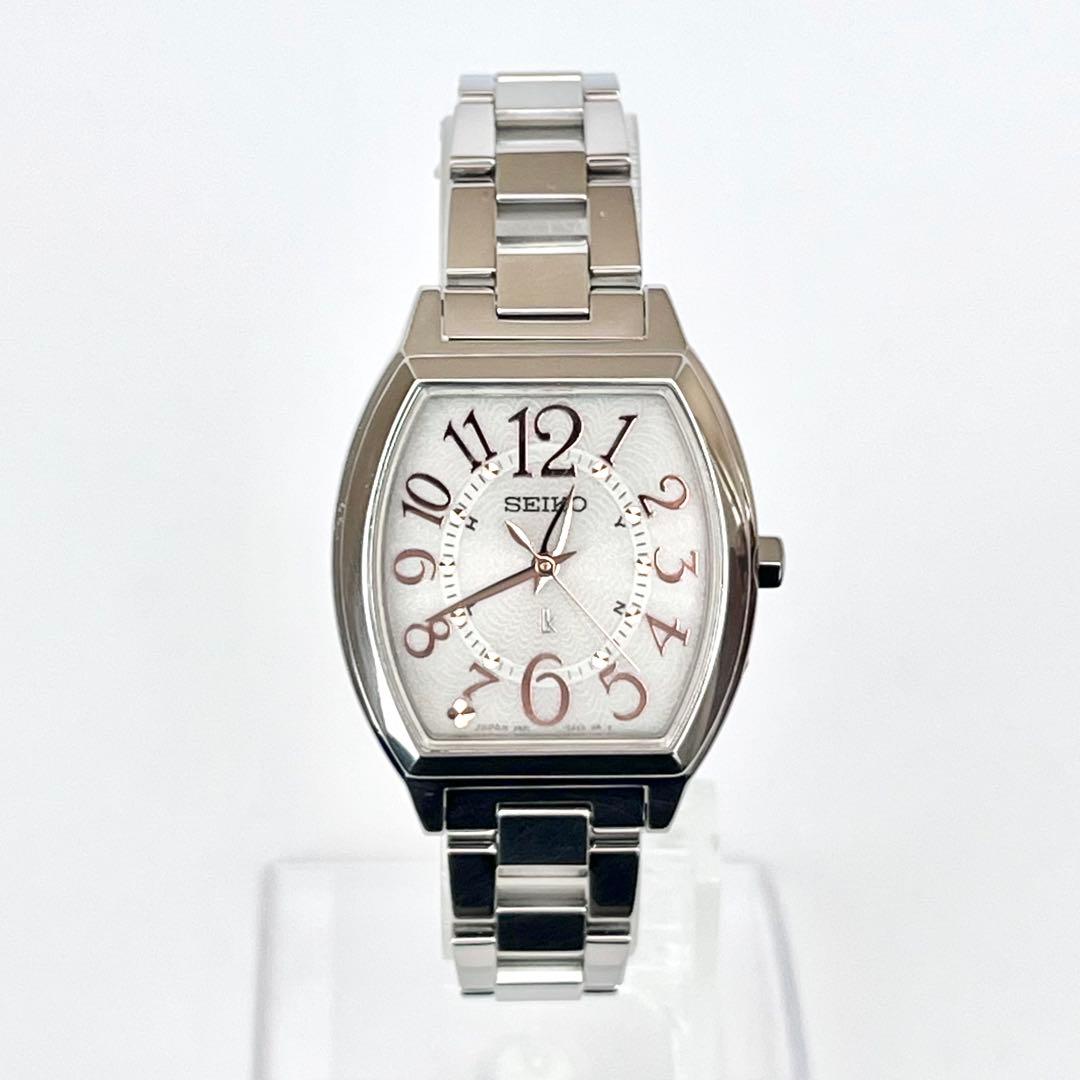 セイコー SEIKO ルキア レディース 腕時計 稼働 電波ソーラー s2104