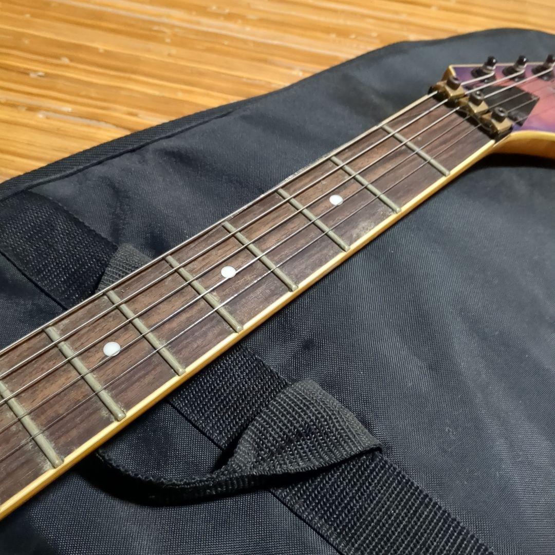 【ジャンク】Ibanez　RG350QM　パープル