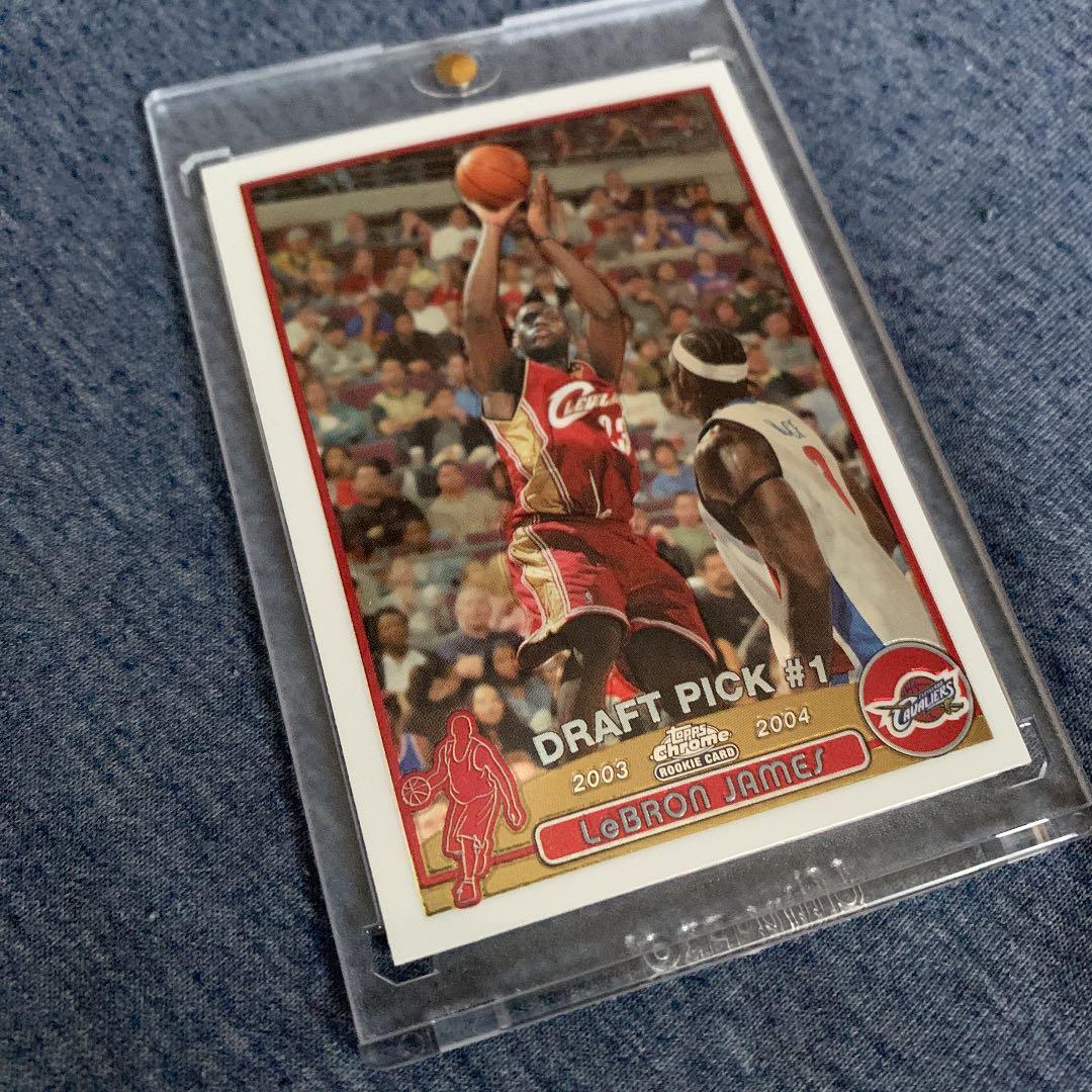 希少 Lebron James Topps Chrome ルーキーカード