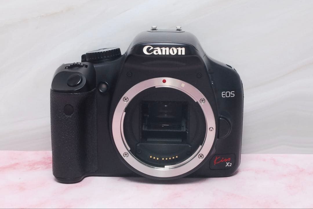 初心者おすすめ❣️Canon Kiss X2 一眼レフ ☆手振れ補正レンズ☆