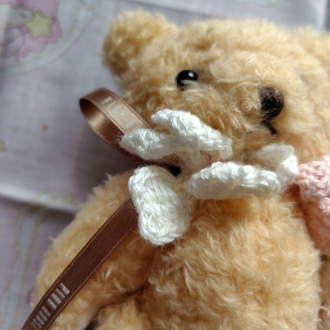 ピンクハウス　桜Teddy ぬいぐるみコサージュ