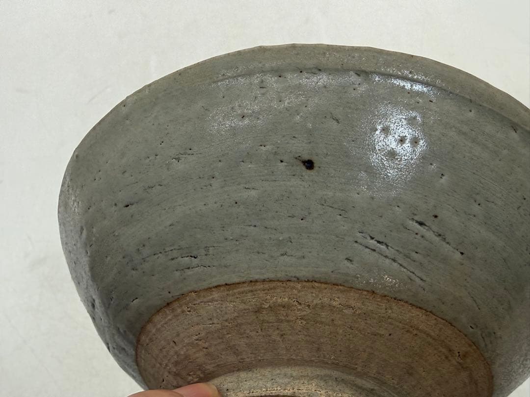 朝鮮唐津　平茶碗　アンティーク　茶道具　送料込み251217