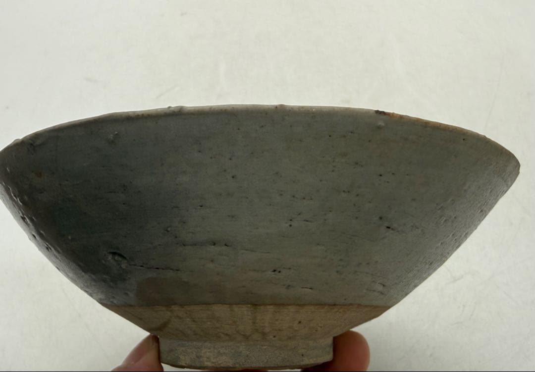 朝鮮唐津　平茶碗　アンティーク　茶道具　送料込み251217