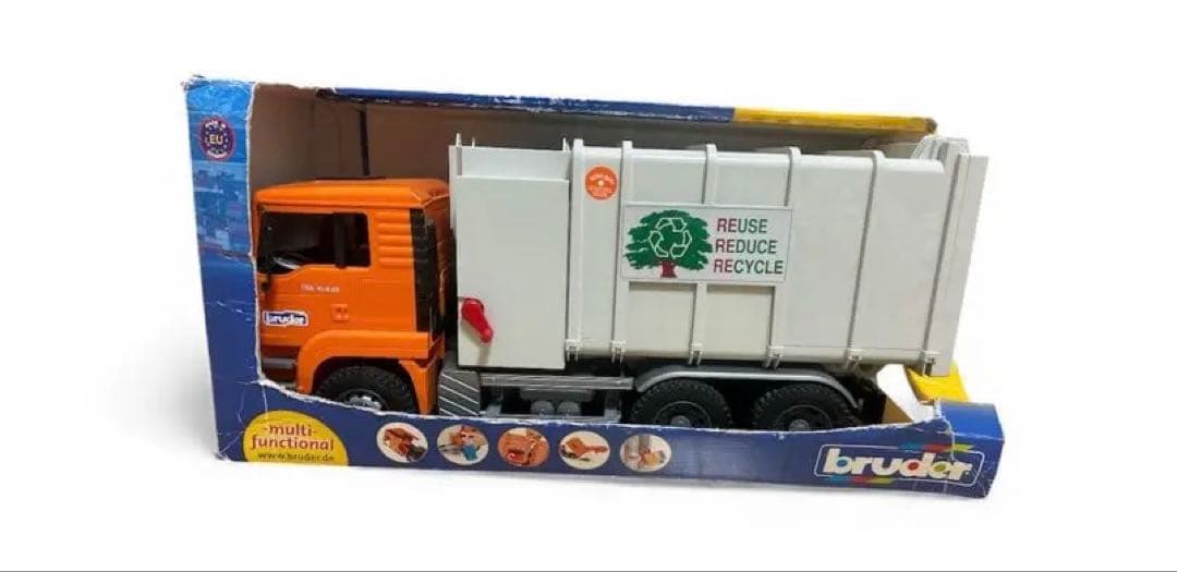 BRUDER MAN ごみ収集車