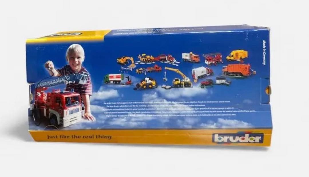 BRUDER MAN ごみ収集車