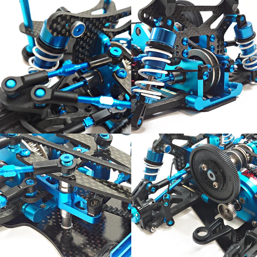 タミヤ TRF414M ＜レストア済＞ カーボンロアデッキ新品｜オプション多数