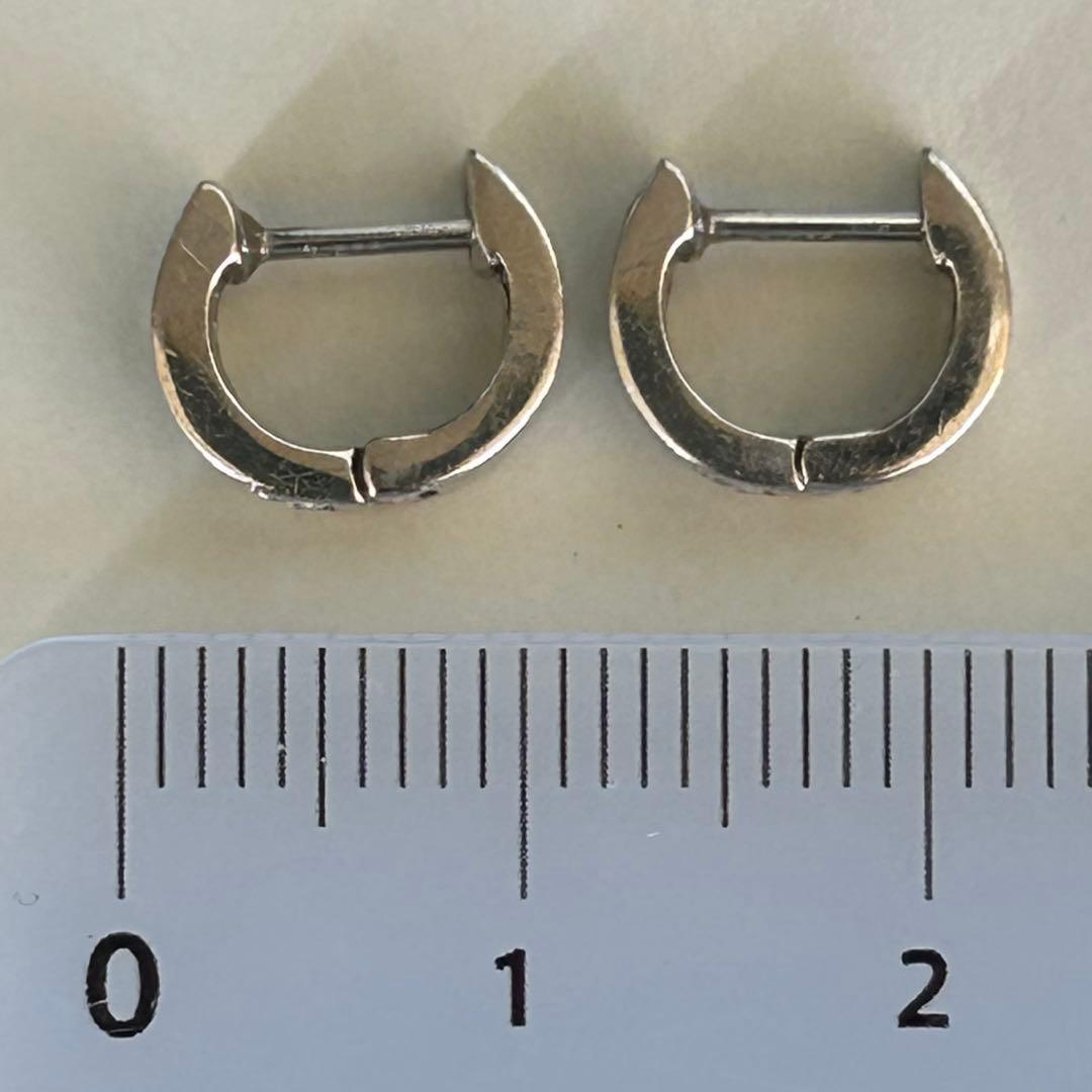 る*ー様 pt900 プラチナ　ダイヤモンド　フープピアス　計0.56ct