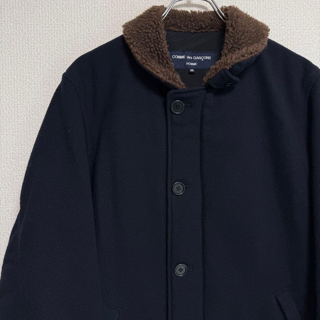 COMME des GARCONS HOMME デッキジャケット ネイビー M