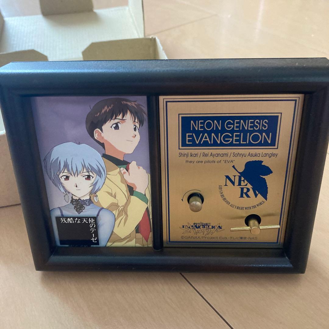 【即購入ok!!】エヴァンゲリオン オルゴール ピクチャーフレーム