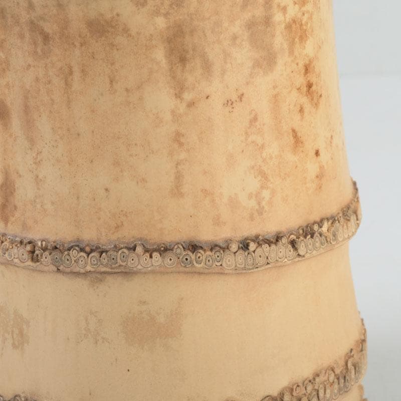 茶道具　淡完作　竹一重切花入　銘好日　紫野　長谷川寛州書付　共布共箱　V9747