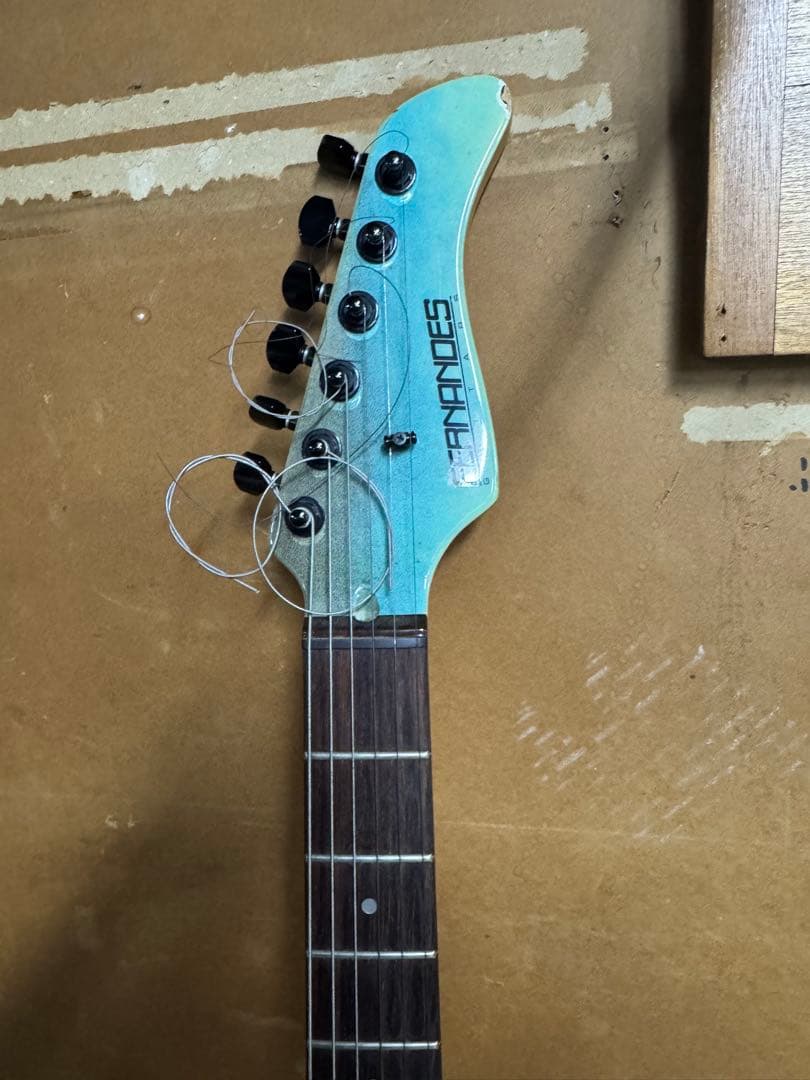 フェルナンデスエレキギター 富士山デザイン