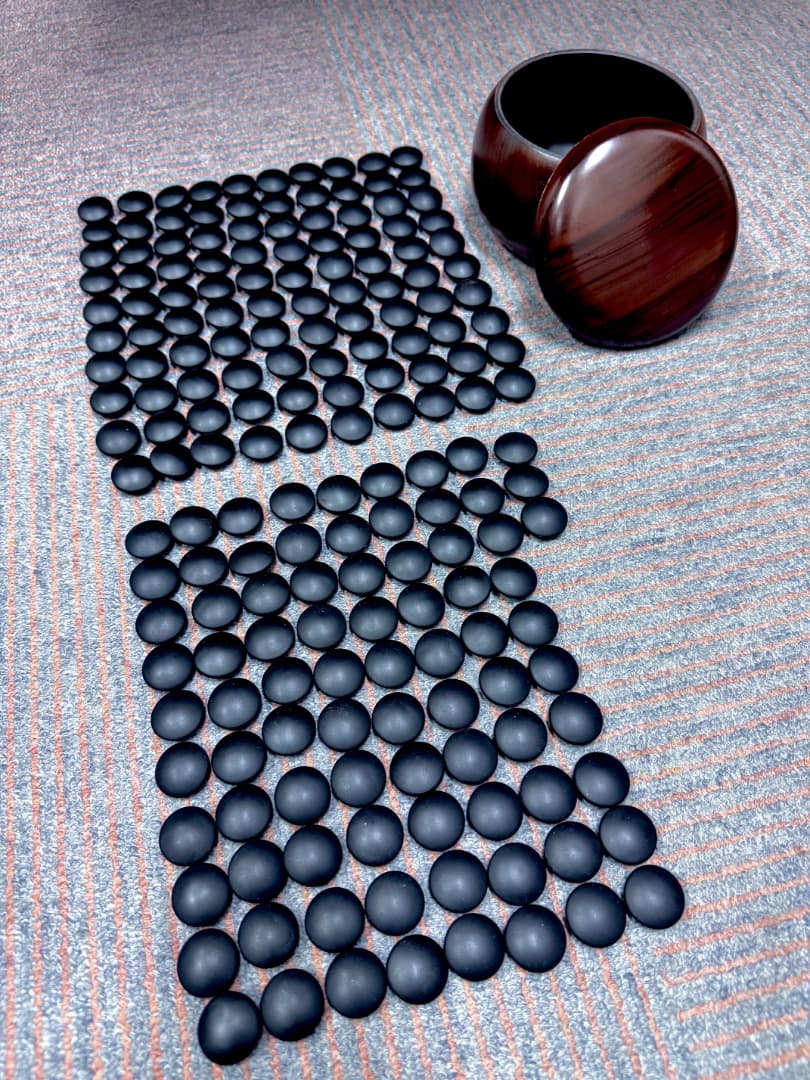 碁笥・碁石・碁盤セット