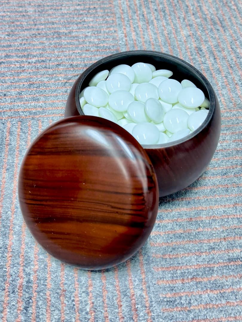 碁笥・碁石・碁盤セット