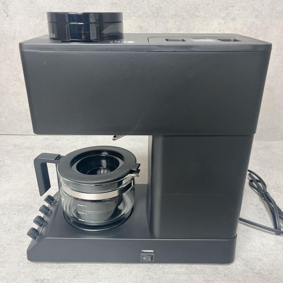 ツインバード TWINBIRD コーヒーメーカー CM-D457 ブラック 美品
