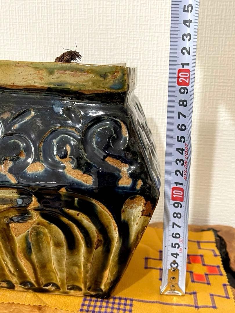【仁王窯】壺屋焼 やちむん タラフー 大型タラフー 蓋物 蓋壺 甕