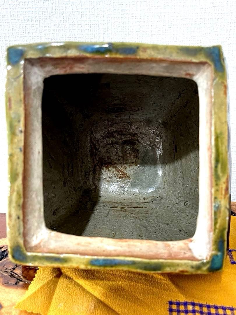 【仁王窯】壺屋焼 やちむん タラフー 大型タラフー 蓋物 蓋壺 甕