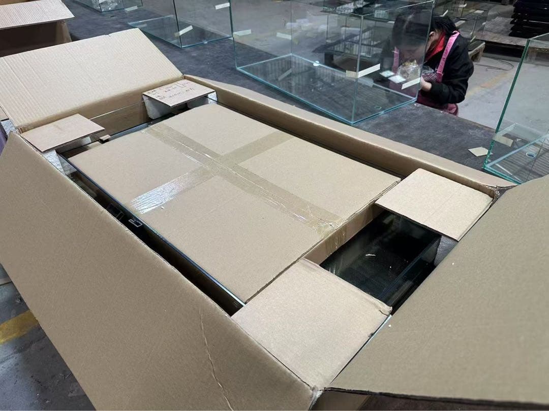 自社製組み立て式爬虫類両生類ケージガラス飼育ケージ90x45x45cm引取り可