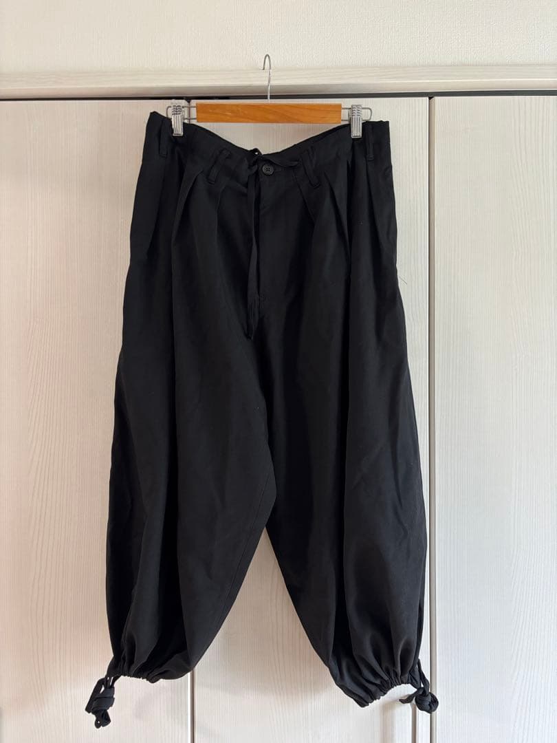 ヨウジヤマモト　プールオム　サルエルパンツ　裾絞り