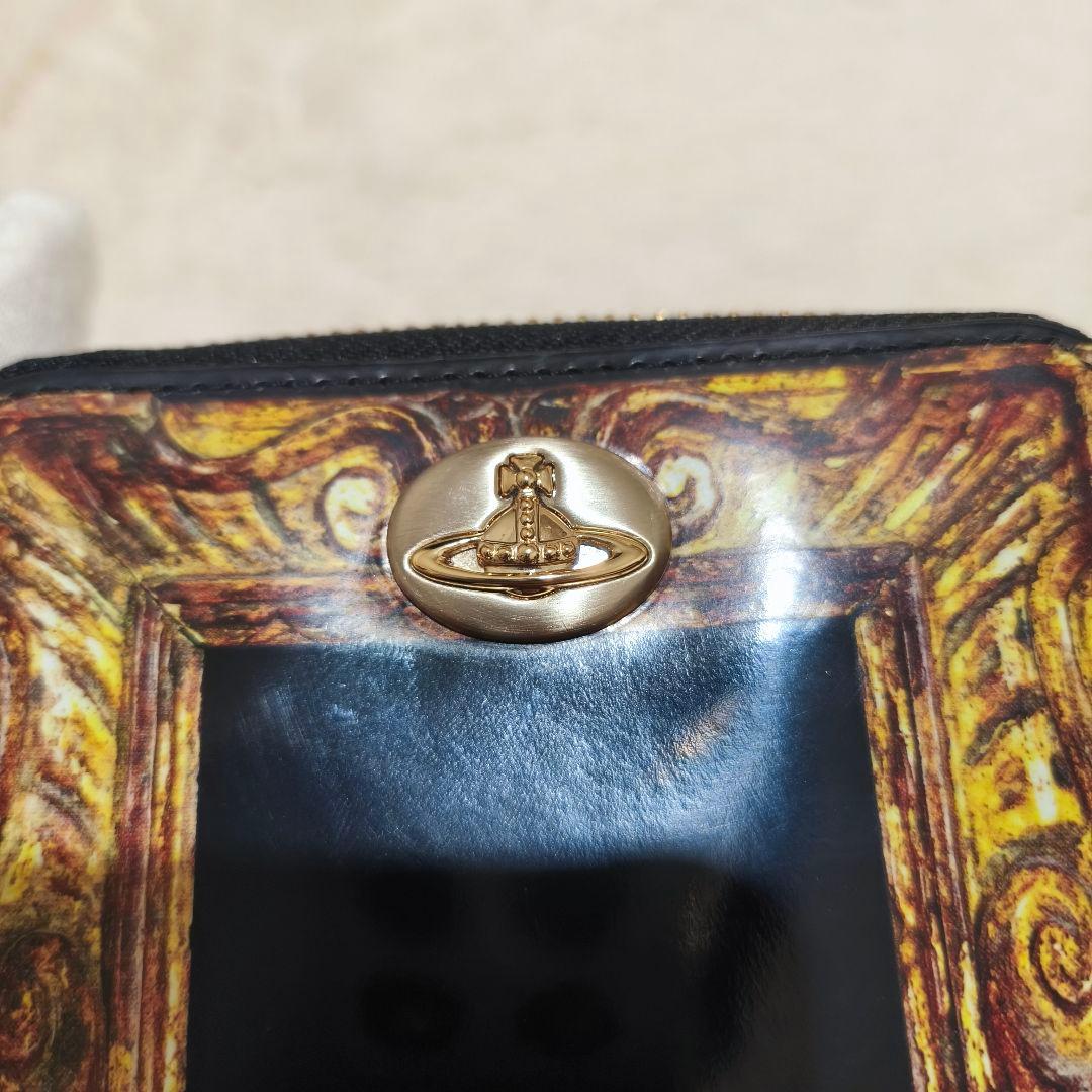 【未使用に近い】Vivienne Westwood・財布・ゴールドフレーム・希少