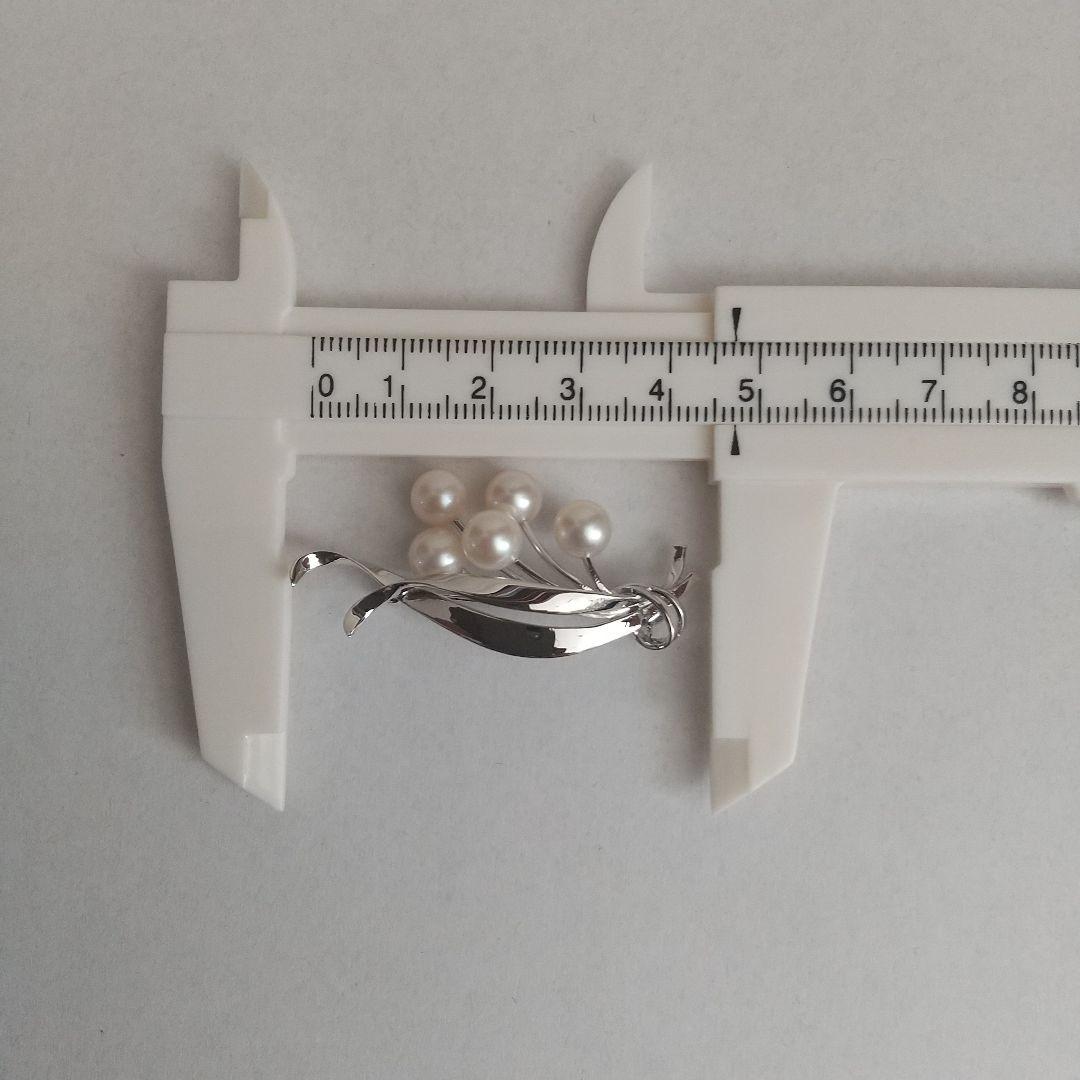 MIKIMOTO ブローチ 本真珠 花 ブーケ