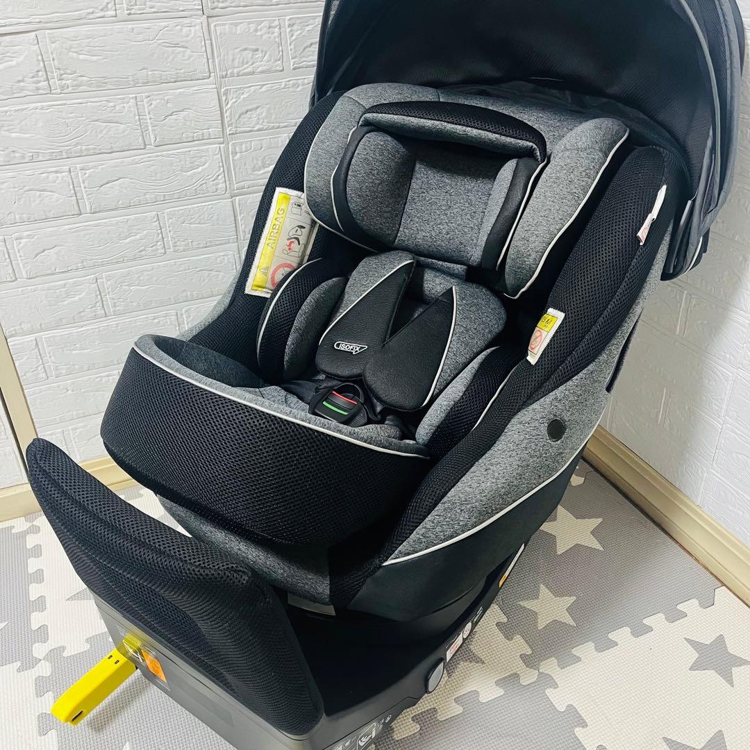 【☆ほぼ新品☆】アップリカ☆チャイルドシート☆クルリラプラスisofix☆360