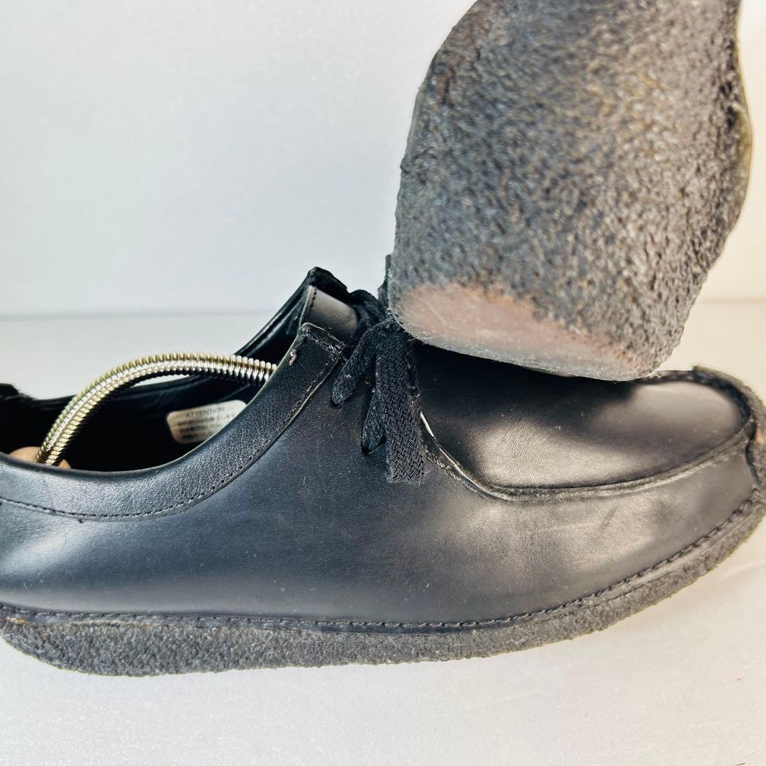 CLARKS クラークス　ナタリー　黒 レザー　メンズ