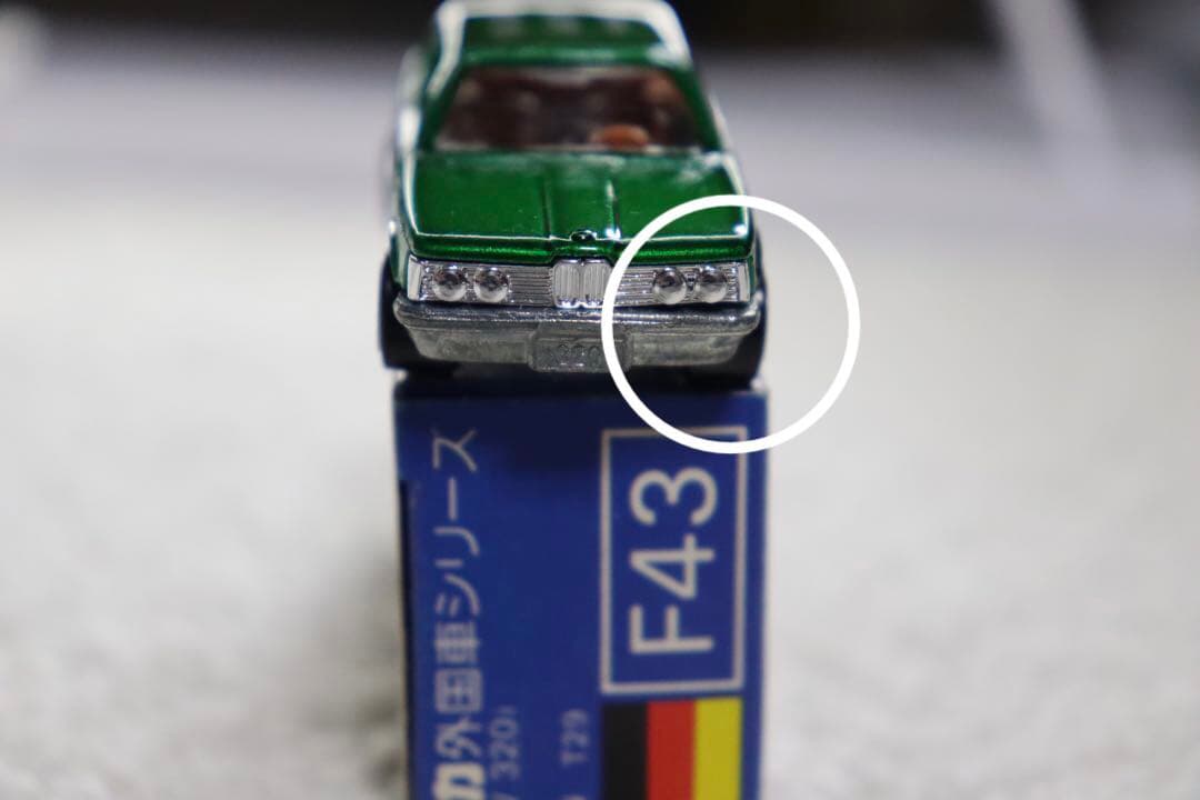 BMW 320i F43 トミカ　青箱　日本製　JMAC総会記念