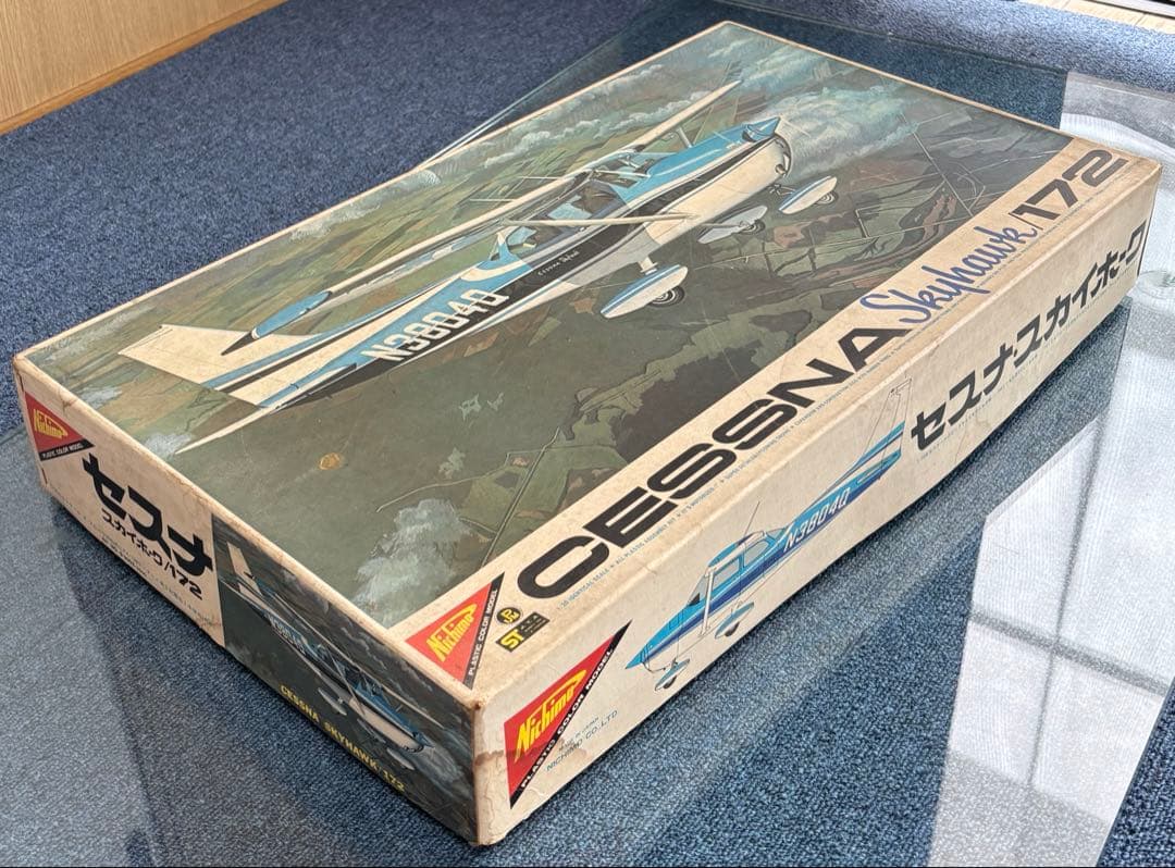 ニチモ 1/20 セスナ スカイホーク172 プラモデル 新品未使用　レア　限定
