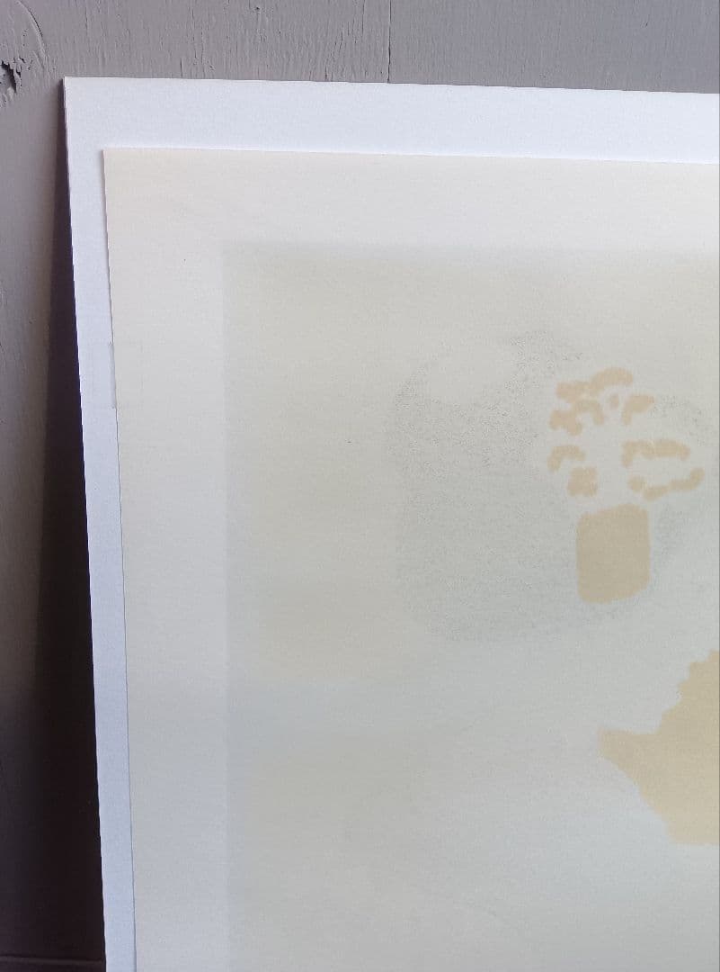 竹久夢二　『女十題の内　舞姫　144/300』　版画　リトグラフ　額縁無し