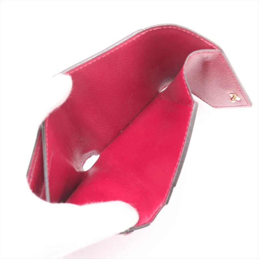 【新品同様】ルイヴィトン モノグラム ポルトフォイユゾエ フューシャ ウォレット