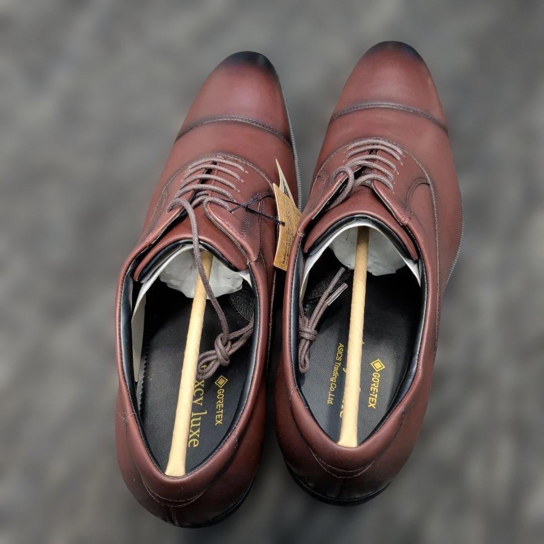 ★25日迄限定値下げ★テクシーリュクス本革ゴアテックスワイン27.0EEE